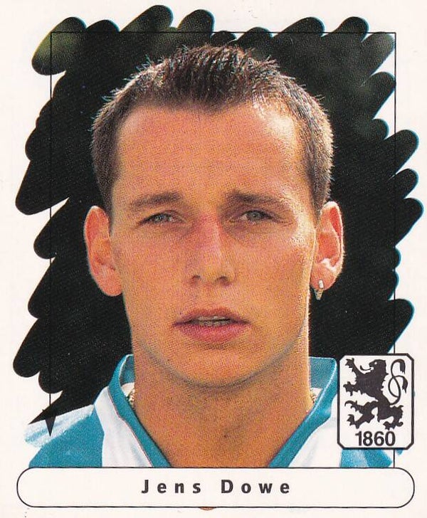 Jens Dowe - TSV 1860 München - Panini Bundesliga 1995 - Junior Sticker - Nr. 156