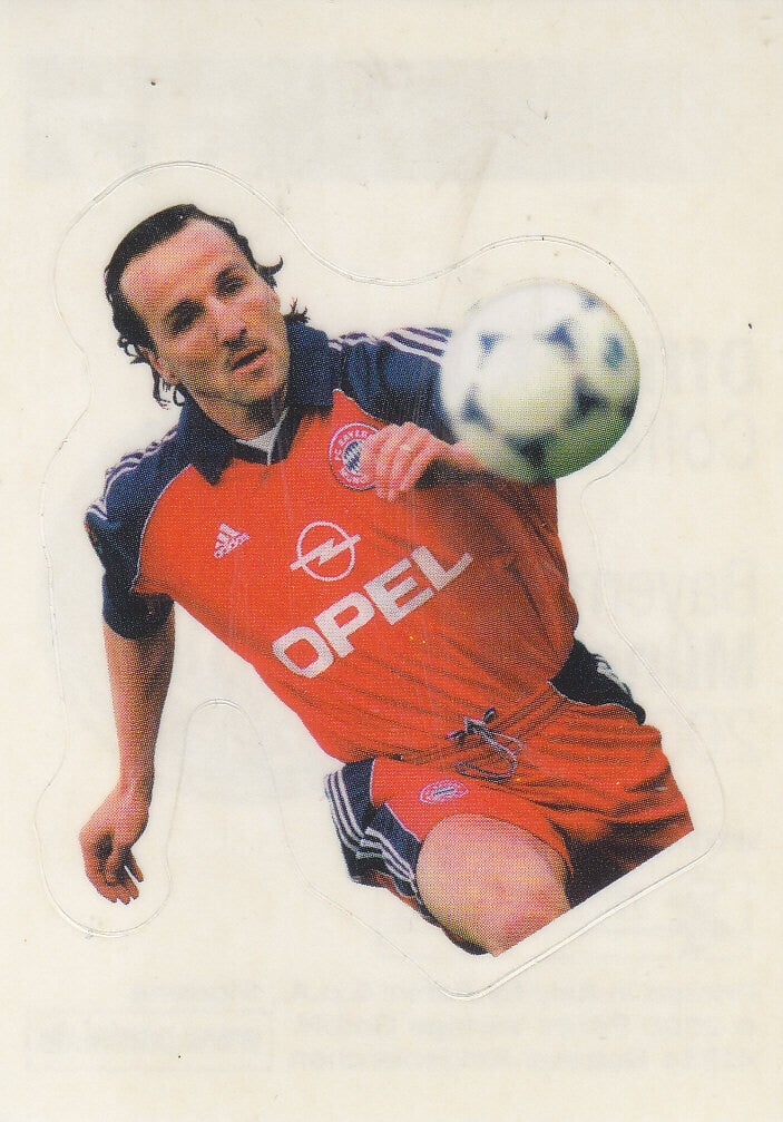 Jens Jeremis / FC Bayern München / Panini FCB Collection 2000 / Konturen Sticker / Nr.37
