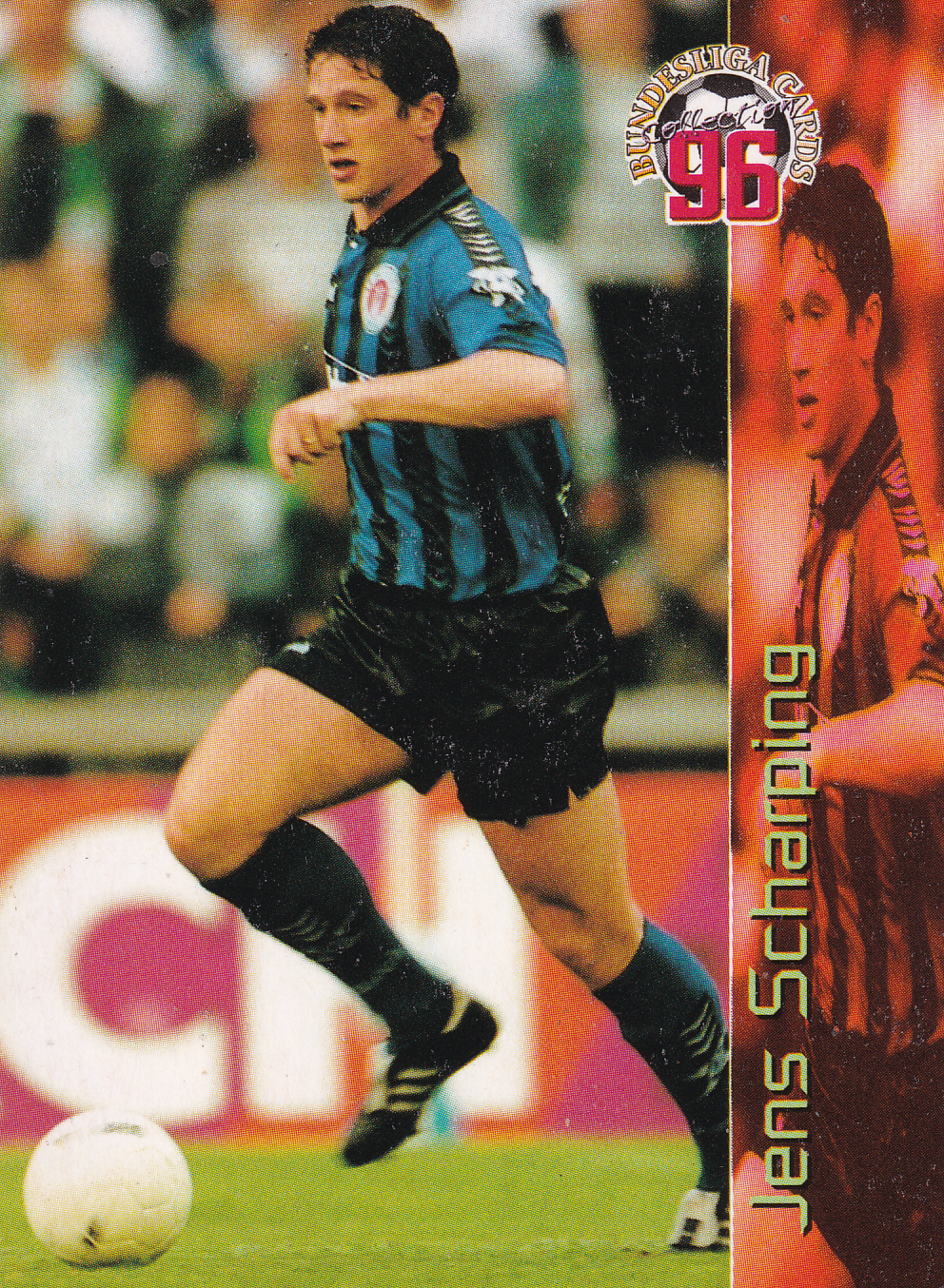 Jens Scharping - FC St. Pauli - Panini Bundesliga 1996- Basis Bild - Nr. 140