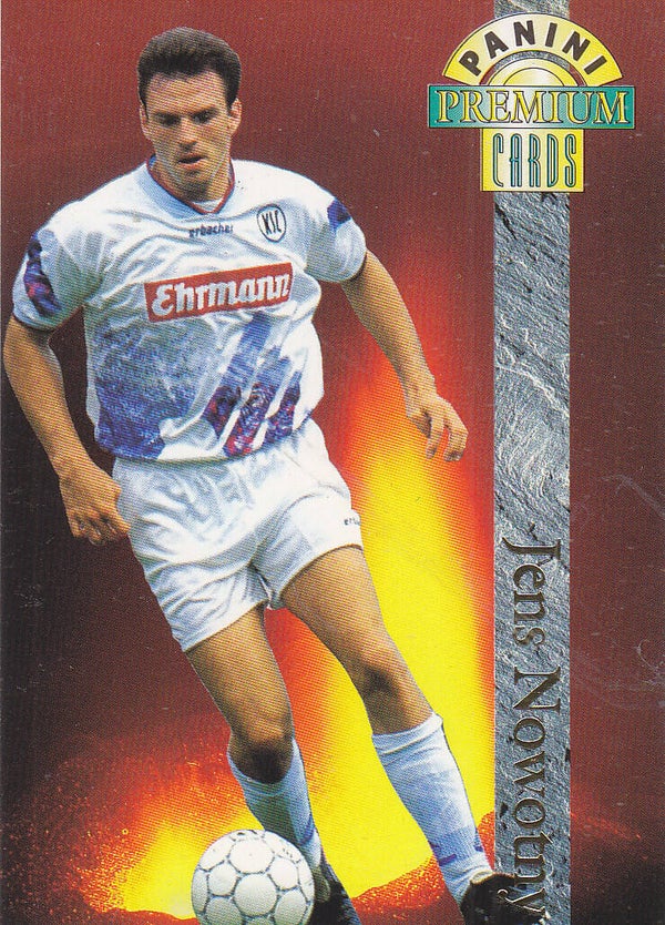 Jens Nowotny / Karlsruher SC / Panini Premium Card 1994 / Basis Karte / Nr.15