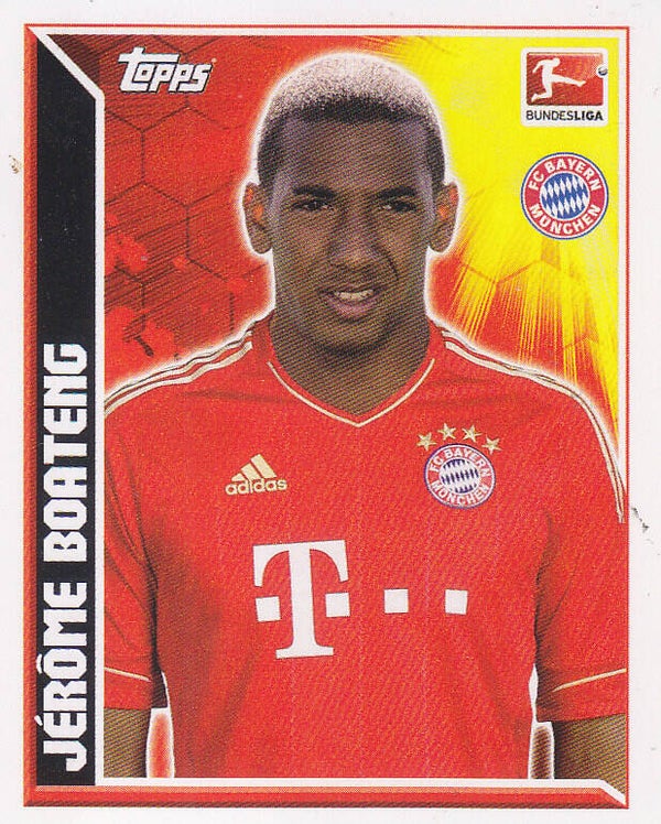 Jerome Boateng / FC Bayern München / Topps Bundesliga 2011 / Basis Bild / Nr. 302