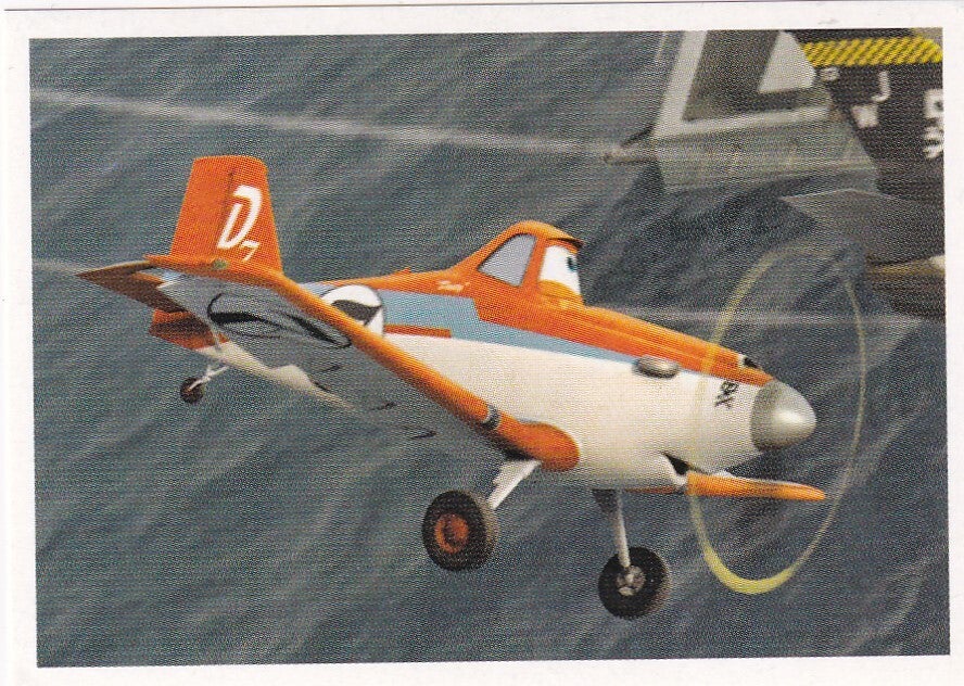 Flugzeug - Panini Weihnachten mit Guten Disney Freunden - Nr. 72