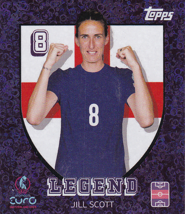 Jill Scott - England - Topps Frauen EM 2025 - Legend - Nr. 303
