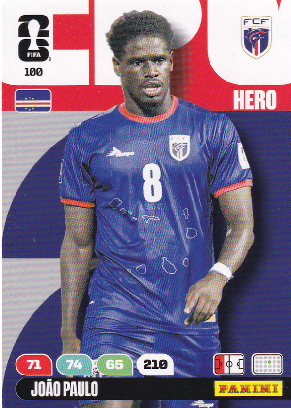 Joäo Paulo - Kap Verde - Panini WM 2026 - Hero - Nr. 100