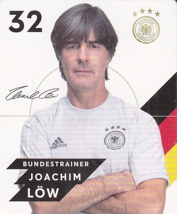 Joachim Löw / Deutschland / Basis Plastik Karte / Nr. 32