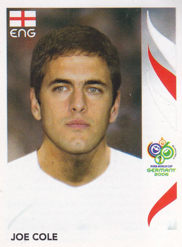 Joe Cole / England / Panini WM 2006 / Basis Bild / Nr. 104