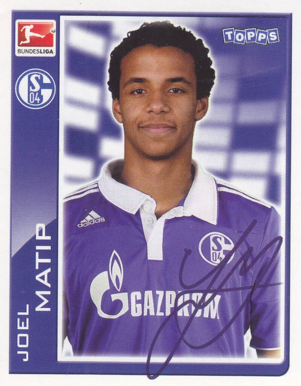 Joel Matip / FC Schalke 04 / Topps Bundesliga 2010 / Basis Bild / Nr. 373