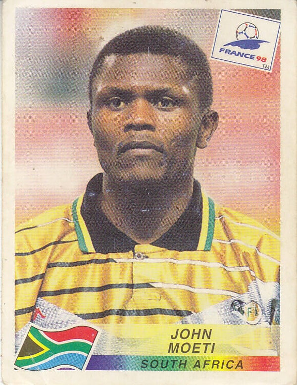 John Moeti / Südafrika / Panini WM 1998 / Basis Bild / Nr .182