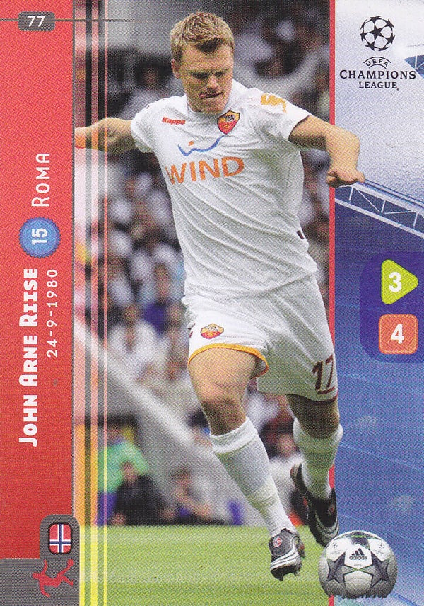 John Arne Riise AS Rom Basis Karte Nr.77