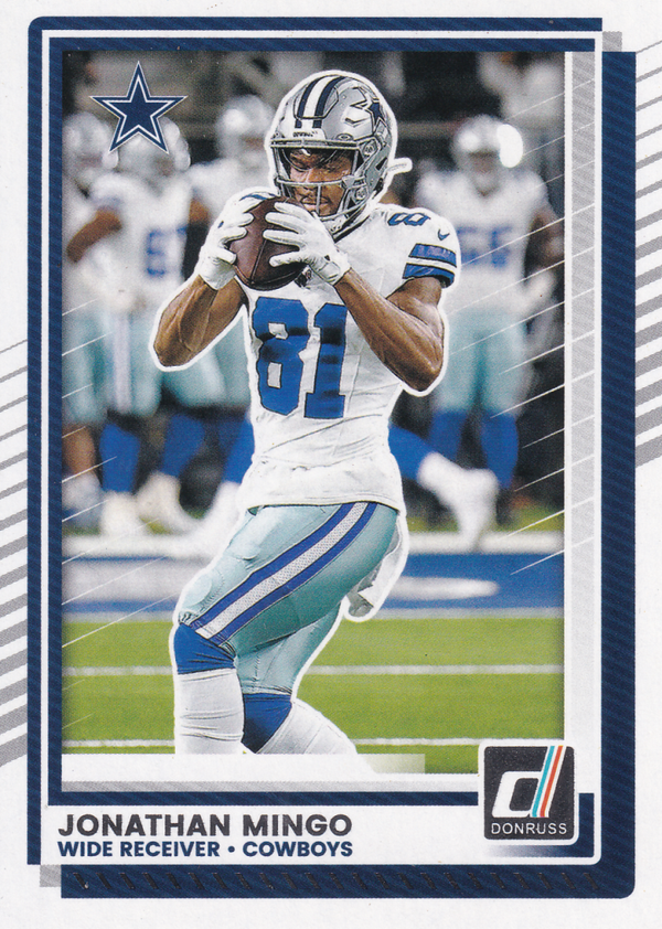 Jonathan Mingo - Cowboys - Panini 2025 - Wide Receiver - NFL - Nr. 10