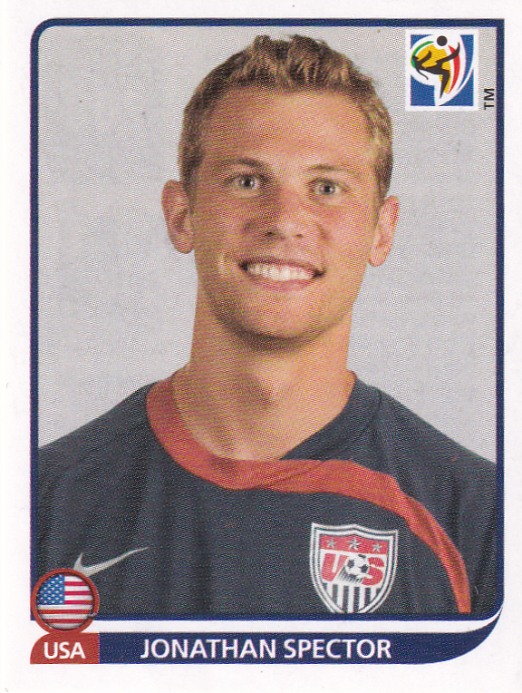 Jonathan Spector - USA - Panini WM 2010 - Basis Bild - Nr. 208