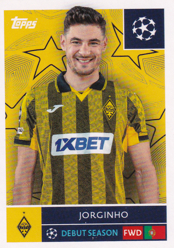 Jorginho - Kairat Almaty - Topps Champions League 2025 - Basis Bild - Nr. 514