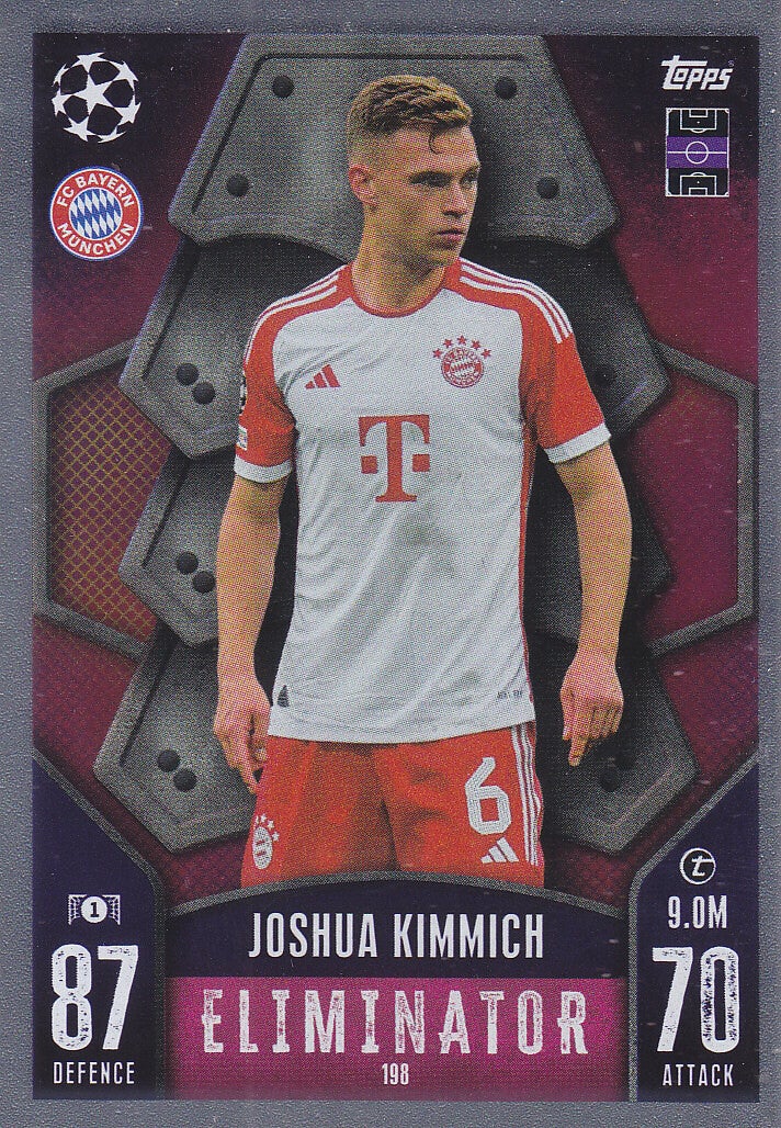 Joshua Kimmich / FC Bayern München / Topps Champions League 2023 / Eliminator / Nr. 198
