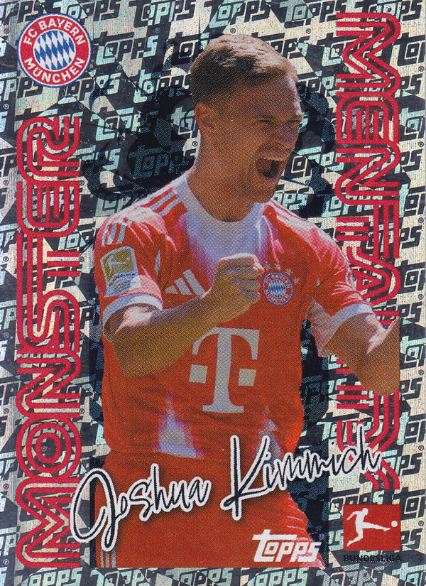 Joshua Kimmich - FC Bayern München - Topps Bundesliga 2025 - Monster Mentality Glitzer - Nr. 248