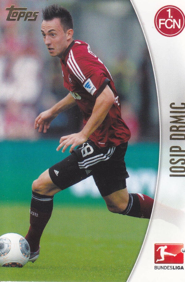 Josip Drmic / 1.FC Nürnberg / Topps Chrome 2013 / Basis Karte / Nr. 176