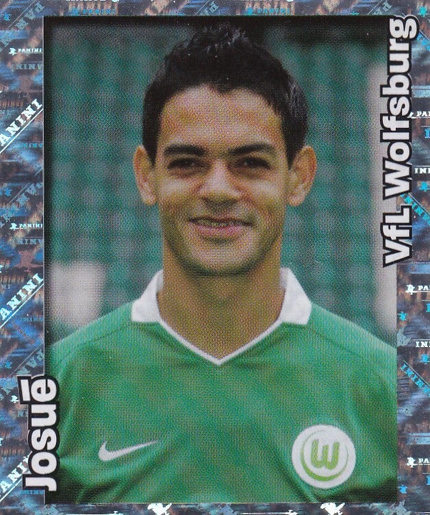 Josue / VFL Wolfsburg / Panini Bundesliga 2008 / Glitzer Bild / Nr. 482