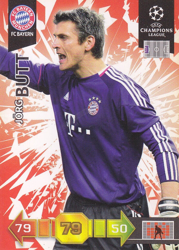 Jörg Butt / FC Bayern München / Panini Champions League 2010 / Basis Karte / Nr. 39