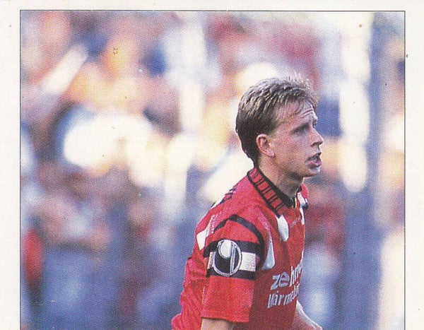 Jörg Heinrich / SC Freiburg / Panini Bundesliga 1996 / Bild Oben / Nr. 78