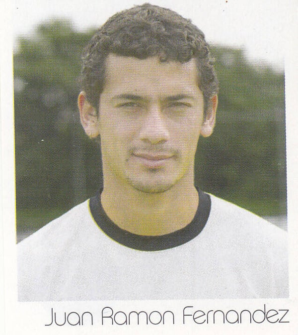 Juan Ramon Fernandez / Borussia Dortmund / Panini Bundesliga 2003 / Basis Bild / Nr. 91