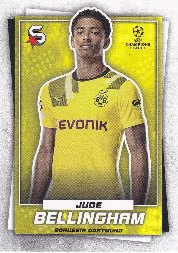 Jude Bellingham / Borussia Dortmund / Topps Superstars 2022 / Basis Karte / Nr.107