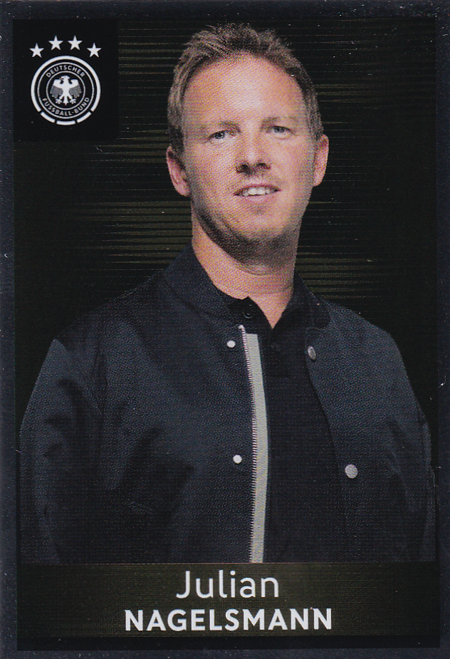 Julian Nagelsmann - Panini DFB Sammelkarte - Trainer - Nr. 9