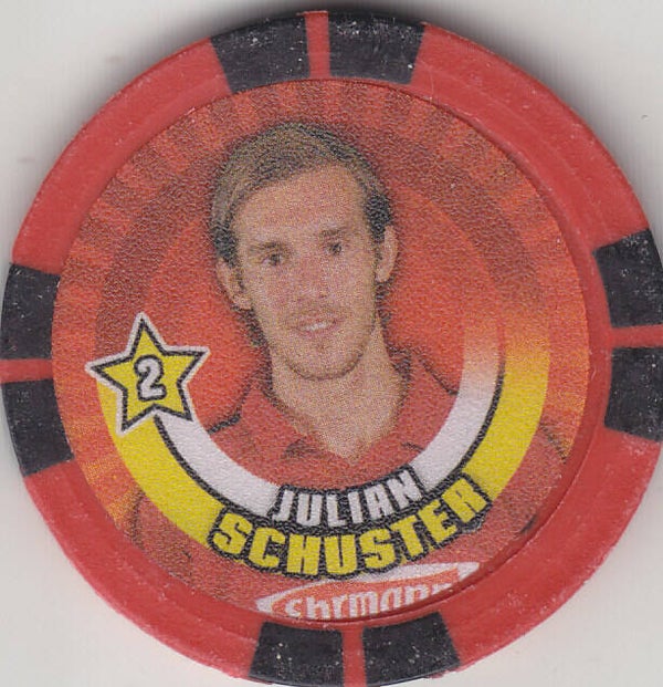 Julian Schuster / SC Freiburg / Topps Sammmelchipz
