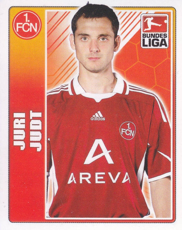 Juri Judt / 1.FC Nürnberg / Topps Bundesliga 2009 / Basis Bild / Nr.344