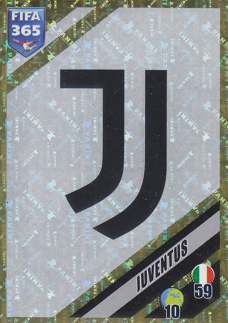 Juventus Turin / Panini Fifa 365 Jahr 2024 / Vereinslogo / Nr.317