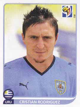 Christian Rodriguez / Uruquay / Panini WM 2010 / Basis Bild / Nr.78