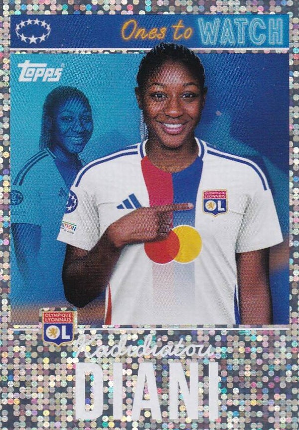 Kadidiatou Diani / Olympique Lyon / Topps Champions League 2024 / Ones to Watch / Nr. 505