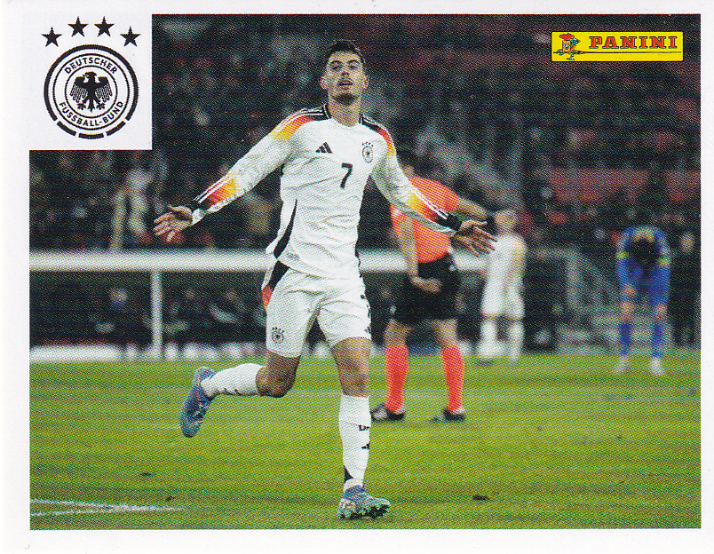 Kai Havertz - Deutschland - Panini DFB 125 Jahre Fußballgeschichte - Spielszene - Nr. 214