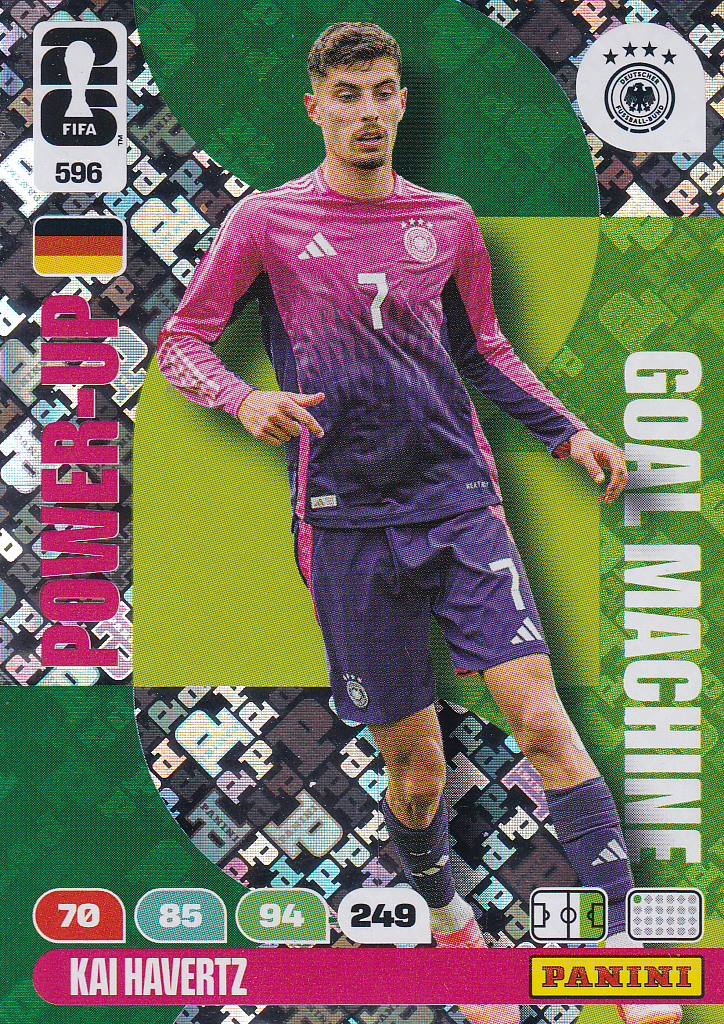 Kai Havertz - Deutschland - Panini WM 2026 - Power Up Goal Machine - Nr. 596