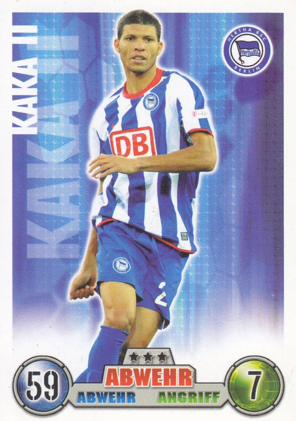 Kaka II / Hertha BSC Berlin / Topps Match Attax 2008 / Basis Karte / Nr.3