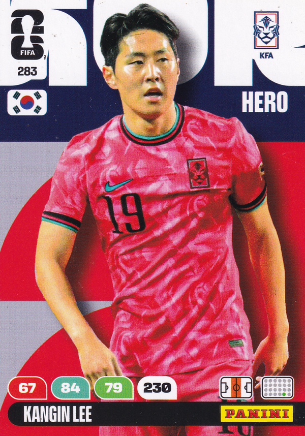 Kang-In Lee - Südkorea - Panini WM 2026 - Hero - Nr. 283