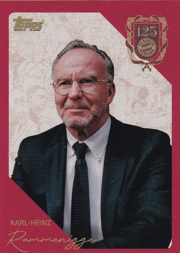 Karl-Heinz Rummenigge - Topps 125 Jahre FC Bayern München - Nr. 129