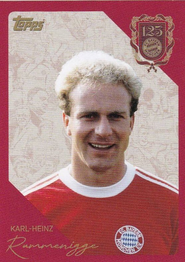 Karl-Heinz Rummenigge - Topps 125 Jahre FC Bayern München - Nr. 99
