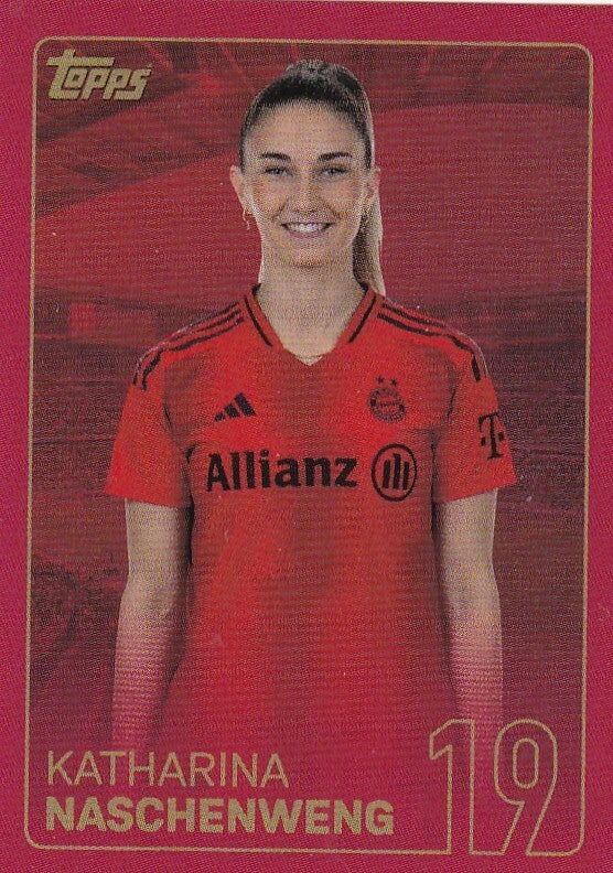 Katharina Naschenweng - Topps 125 Jahre FC Bayern München - Nr. 212