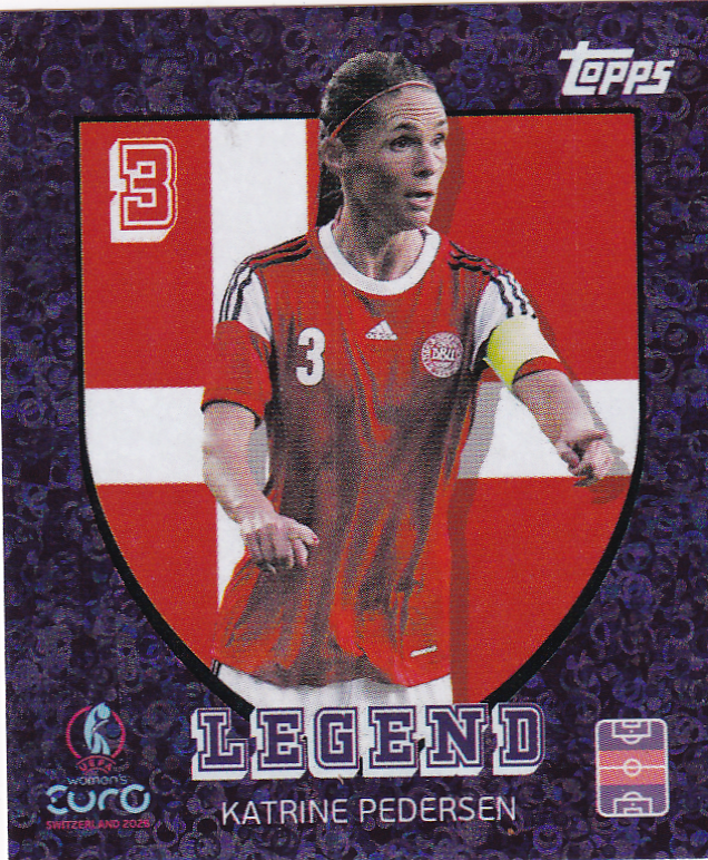 Katrine Pedersen - Dänemark - Topps Frauen EM 2025 - Legend - Nr. 305