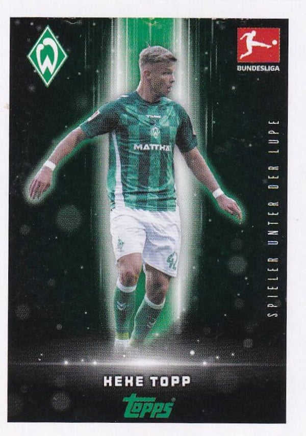 Keke Topp - SV Werder Bremen - Topps Bundesliga 2024 - Spieler unter der Lupe - Nr. 99