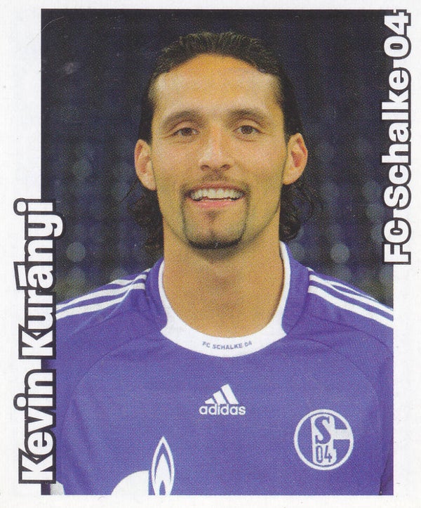 Kevin Kuranyi / FC Schalke 04 / Panini Bundesliga 2008 / Basis Bild / Nr.434