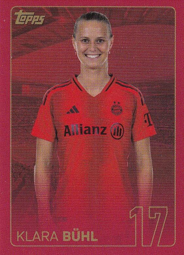 Klara Bühl / FC Bayern München / Topps 125 Jahre FC Bayern München / Basis Bild / Nr. 226