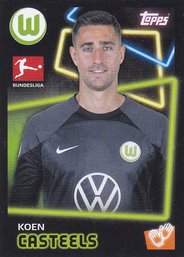 Koen Casteels VFL Wolfsburg Basis Bild Nr.350