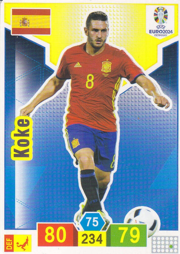 Koke / Spanien / EM 2024 / Sammelkarte