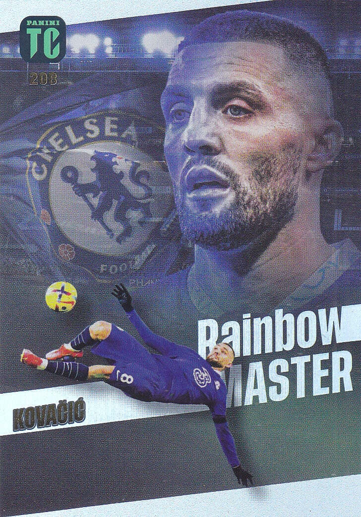 Mateo Kovacic / FC Chelsea / Panini Top Class 2023 / Rainbow Master / Nr. 208