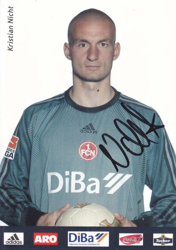 Kristian Nicht / 1.FC Nürnberg / Autogrammkarte 2003