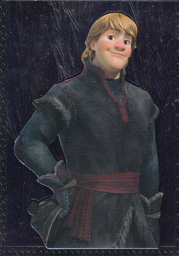 Kristoff - Panini Weihnachten mit Guten Disney Freunden - Serie Die Eiskönigin - Glitzer - Nr. 60