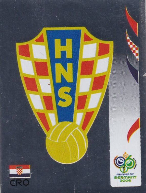 Kroatien - Panini WM 2006 - Vereinslogo Glitzer - Nr. 398