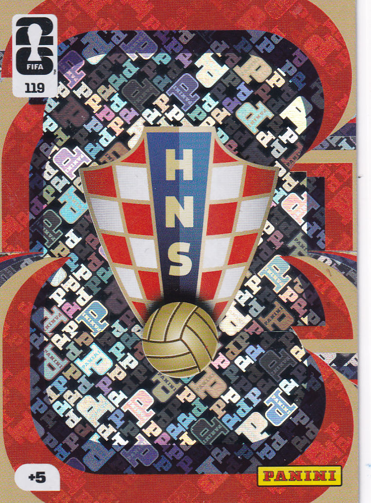 Kroatien - Panini WM 2026 - Vereinslogo - Nr. 119