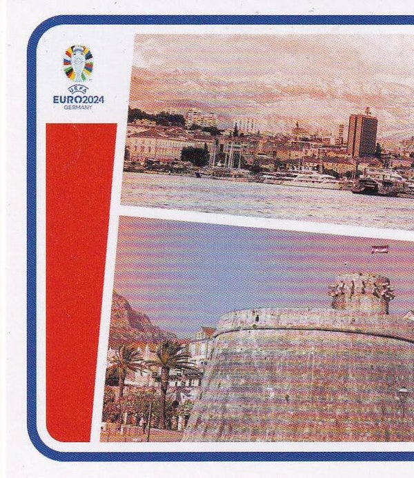 Kroatien / Topps EM 2024 / Gebäude / Nr. CRO P1