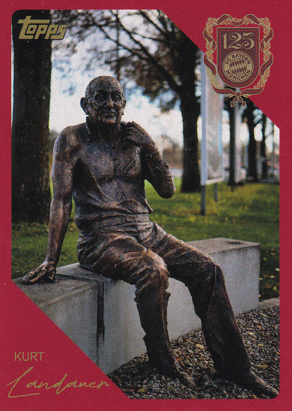 Kurt Landauer - FC Bayern München - Topps 125 Jahre FCB - Bronze - Nr.90